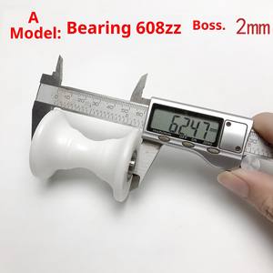 Rueda de Rodamiento Ovalada de 50*20 para Máquina de Escaleras, Accesorios para Equipos Deportivos de Fitness, <span class=keywords><strong>Rodillo</strong></span> Abdominal para Remo - Product Image 4