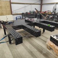Station de soudage 3D complète, neuve et efficace, avec table 3D robuste et tous les accessoires inclus pour la soudure