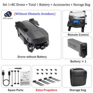 Dron <span class=keywords><strong>L109</strong></span> <span class=keywords><strong>PRO</strong></span> MAX 5G con <span class=keywords><strong>GPS</strong></span>, Cámara Dual 4K WIFI FPV HD, Evitación de Obstáculos con Láser, Motor sin Escobillas, Mini Quadcopter RC de Juguete - Product Image 3