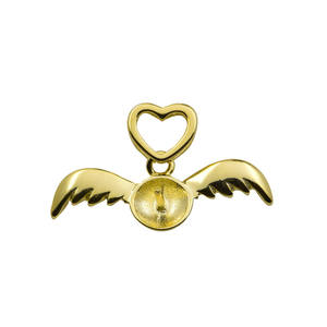 Pendentif Cheveux d'Ange en Argent S925 Wenchi, Personnalisable DIY, Perle 7-8, Accessoires de Bijoux Semi-finis, Modèle 1750, Référence 14206 - Product Image 5