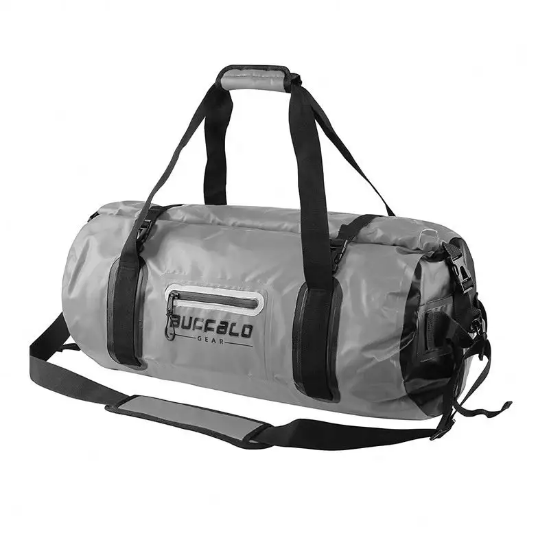 工場OEMスポーツバッグ防水メンズブラックジムダッフルハンドバッグ多機能ドライおよびウェットセパレーションファッショントラベルバッグ