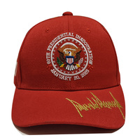 Vente en gros de casquettes à 5 panneaux avec logo brodé 2024 Make America Christian Again, casquette de campagne électorale MAXA