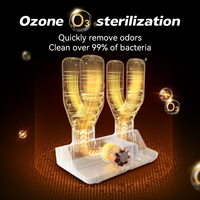 Séchoir à chaussures avec fonction de désodorisation, haute puissance, ozone, minuterie 120 minutes, fournisseur de séchoirs à chaussures