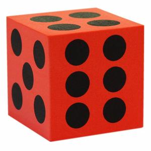 Xúc xắc lớn kết hợp sáng tạo EVA bọt Xúc xắc 12 xúc xắc sáu mặt vuông cho Câu Đố giáo dục sớm của trẻ em - Product Image 6