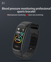 Montre Connectée Bracelet Sport Santé Oxymètre Tensiomètre Fréquence Cardiaque Suivi Sommeil