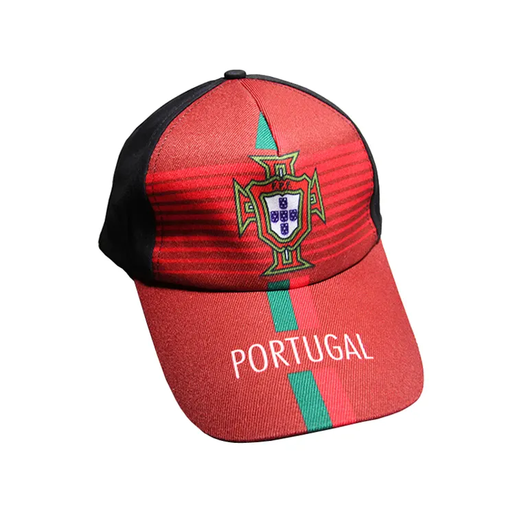 Nieuwe Ontwerp Voetbal Wedstrijd Relatiegeschenk Portugees Caps