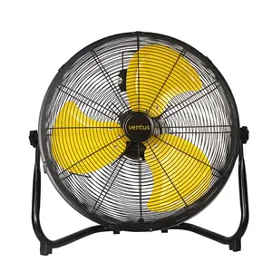 12 14 16 Inch High Velocity Stand Floor Fan With 360-Degree Tilt Portable Electric Cooling Fan