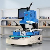 Machine de retravaillage de circuits imprimés WDS-750 haute précision avec vision CCD, alimentation automatique et système de chauffage infrarouge