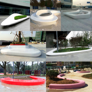 Banc <span class=keywords><strong>de</strong></span> jardin en résine H304, grand <span class=keywords><strong>pot</strong></span> <span class=keywords><strong>de</strong></span> fleurs en forme d'arbre <span class=keywords><strong>Groot</strong></span>, banc en fibre <span class=keywords><strong>de</strong></span> verre pour plantes <span class=keywords><strong>de</strong></span> grande taille, décoration intérieure et extérieure - Product Image 6