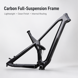 Fabricant de cadres tout-suspendus OEM, finition UD brillante, passage des câbles interne, haute résistance, léger, cadre tout-suspendus <span class=keywords><strong>Enduro</strong></span> MTB - Product Image 1