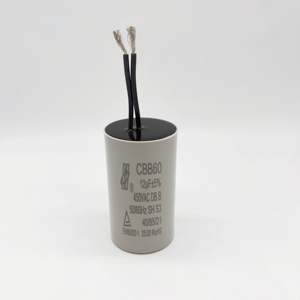 Condensateur de démarrage et de fonctionnement HONGYE <span class=keywords><strong>CBB60</strong></span> 10µF 450V à deux fils pour pompe à eau, condensateurs à film pour moteur AC de pompe submersible - Product Image 5