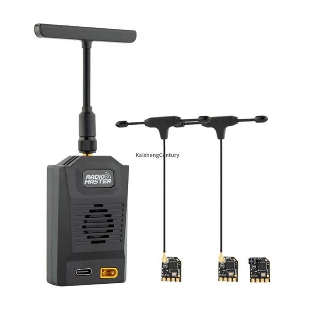 RadioMaster Ranger Nano 2.4GHZ ELRS Module T-shape Antenna FPV TX/RX Connector Module Long Range Radio System for Racing Drone