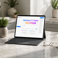 Tablette PC 2-en-1 à écran tactile de 12,96 pouces Hi10Max Intel Core Ultra 5 Windows 11, SSD 512 Go, Wi-Fi, portable, pour les professionnels