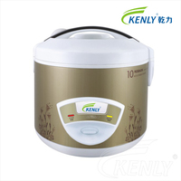 Cuiseur de riz électrique professionnel, cuiseur de bonne qualité, OEM polyvalent 1,8 l, vert clair, Commercial