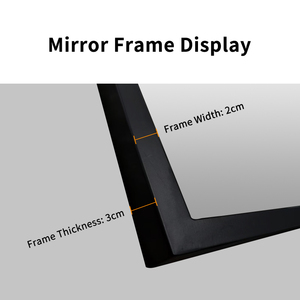 Custom French-Style Iron Grid Arch-Shaped <strong>Frame</strong> Glass <strong>Mirror</strong> with Black Gold <strong>White</strong> Finish for Home Decoration Wall Mounting - Product Image 6