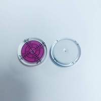 360 °   Niveau à bulle Bullseye rond en acrylique avec échelle pour trépied, appareil photo, camping-car, meubles, tourne-disque