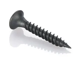 Black Phosphated Metal Drywall Self Tapping Drywall Screws Supplier