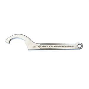 Ttake T <b>Hook</b> Wrench 80 90 Round Nose For Mechanical Use - Product Image 2