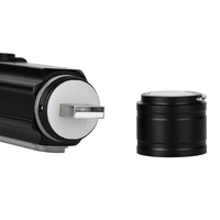 Lampe torche LED rechargeable USB magnétique étanche haute luminosité pour extérieur avec zoom et éclairage latéral COB