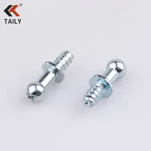 carbon steel galvanized tapping thread cross recessed round hex washer stud ball head screw