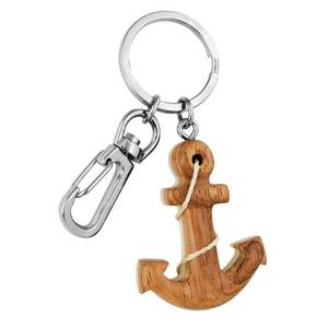 Wooden Key Chain <b>Anchor</b> Without Box - Product Image 1