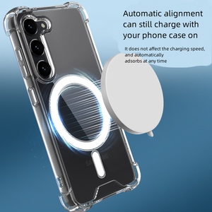 เคสโทรศัพท์แม่เหล็ก TPU 1.5มม., สำหรับ Samsung S25 S24 S23 FE S21 S20 S10 S9 S8 Plus ฝาครอบป้องกัน Note 20 10 - Product Image 3