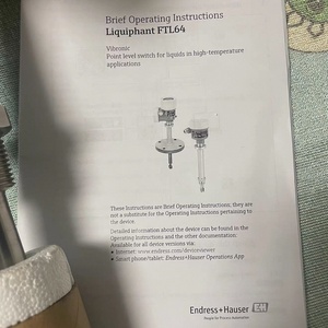 Endress+Hauser Liquiphant FTL64: Detección Confiable a Altas Temperaturas, Interruptor de Nivel de Punto, Medidor de Nivel de Horquilla - Product Image 4