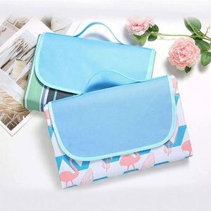 Wholesale Custom Logo Printed <b>Large</b> Tote Foldable Acrylic Outdoor Picnic Camping <b>Mat</b> Oxford PVC Waterproof Lightweight Durable - Product Image 5