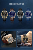 Montre Akires Top Retro au design simple, de haute qualité, automatique, mécanique, avec verre saphir, bracelet en cuir, logo personnalisé, plongeur.