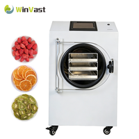 Kleine mini-vriesdroger voor lyofiliseren van aardbeien en koffie, lyofilisatie-apparatuur, vacuümvriesdroogmachine te koop