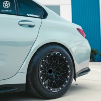 Jantes Beadlock en alliage d'aluminium forgé DW 18 19 20 pouces 5x112 noires à motif maillé pour BMW M3 G80 M4 G82 G83, légères, pour la course de dragster