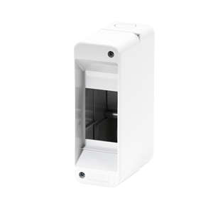 Caja de Distribución Gewiss GW40022 IP40, Carcasa de Plástico sin Puerta, 2M, Montaje en Superficie - Product Image 1