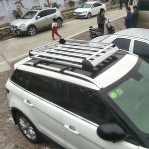 Portapacchi Universale Leggero - Cesto Portabagagli a Doppio Strato in Alluminio con Barre Trasversali <span class=keywords><strong>per</strong></span> SUV e Camion - Product Image 6
