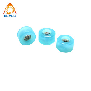 Roues de fingerboard en PU 1.5x7.6x5mm, modèle PU6817.6-5, roulettes de skateboard <span class=keywords><strong>haute</strong></span> vitesse 1.5*7.6*5 sans graisse - Product Image 5