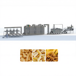 Fully Automatic Commercial Grain Products Pasta Noodle Making Machine Line with 100-500kg/h Capacity