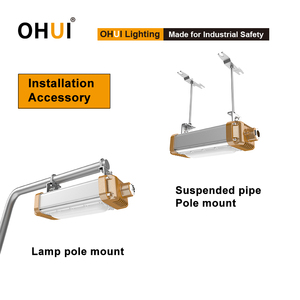 ไฟ LED แบบเส้นกันระเบิด 20W 30W โคมไฟกันระเบิดแบบแถบ <span class=keywords><strong>ป</strong></span>้องกันการกัดกร่อน ไฟส่องสว่างกันระเบิดสำหรับโซน 2 - Product Image 5