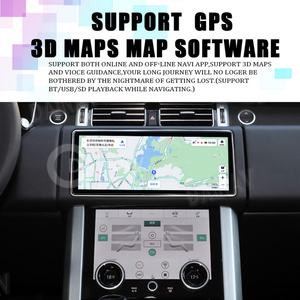 Écran tactile multimédia 12,3 pouces pour Land Rover Range Rover Vogue L405 2013-2020, Android 12, Carplay, GPS, navigation, 128 Go - Product Image 4