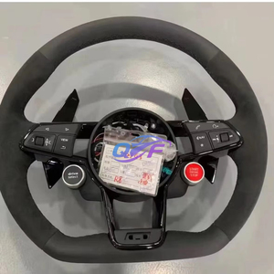 Volant en fibre de carbone amélioré au meilleur <span class=keywords><strong>prix</strong></span> pour Audi A6 Volant de voiture en fibre de carbone - Product Image 1