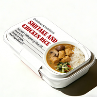 New Combination Microwave Rice Meals Instant Meal As Camping and Emergency Food Bulk OEM Factory Supplier
