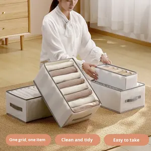 Household Closet <strong>Storage</strong> Divider Bag for Socks Bras <strong>Ties</strong> Scarves Underwear Organization Clothes <strong>Boxes</strong> with Drawers Blankets - Product Image 2