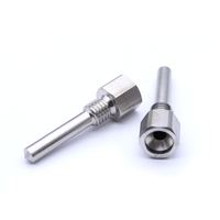 Tube de protection thermocouple et thermomètre en acier inoxydable SS304 personnalisable OEM/ODM avec protection IP43