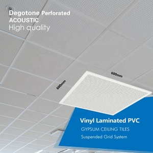 Paneles de Yeso Perforados Directo de Fábrica para Construcción de Techos, <span class=keywords><strong>Precio</strong></span> de Paneles de Yeso con Orificios Cuadrados, Techos de <span class=keywords><strong>PVC</strong></span> - Product Image 4