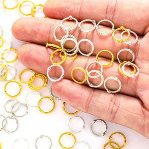 100 adet/torba 6 8 10 mm Mix <span class=keywords><strong>Vintage</strong></span> boncuklu yüzük halka boncuk kap takı yapımı için DIY bilezik boncuk aksesuarları bulma V152 - Product Image 4