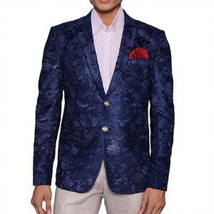 Nouveau costume pour homme en laine imprimée, à simple boutonnage, grande taille, respirant, avec braguette boutonnée - Product Image 2