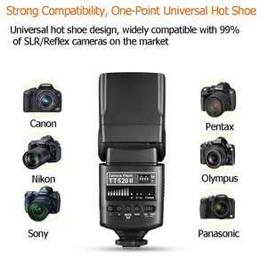 Flash pour appareil photo Godox TT520II, lumière d'appoint universelle, éclairage de modèle pour appareil photo, flash électronique universel sur caméra - Product Image 5