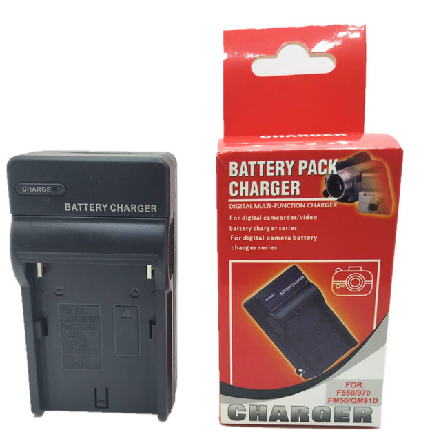 JingYing Cheap High Quality NP-F550 NP-F570 NP-F750  NP-F770 NP-F970 DC 8.4V 600mAh Portable Rechargeable Battery Charger