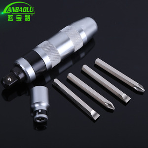 Lanbaolu Impact <b>Screwdriver</b> <b>Set</b> 13 Pcs Interchangeable <b>Bits</b> Magnetic Chrome-Mo Steel Polished Finish - Product Image 1
