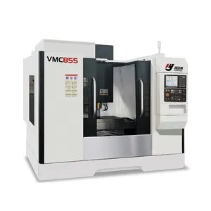 VMC855 CNC freze makinesi 5 eksenli CNC makinesi dikey işleme merkezi 3-CNC eksenli freze makinesi