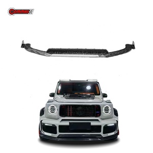 Pour Mercedes Benz Classe G W464 W463a – Lame de pare-chocs avant en fibre de carbone sèche compatible, style BB G900, amélioration aérodynamique, directement de l'usine - Product Image 1