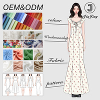 Fabriqué en Chine, logo de marque OEM, petites commandes, vêtements de créateurs personnalisés, fabricants de vêtements haut de gamme, vêtements Y2K, robe pour femmes, sur mesure